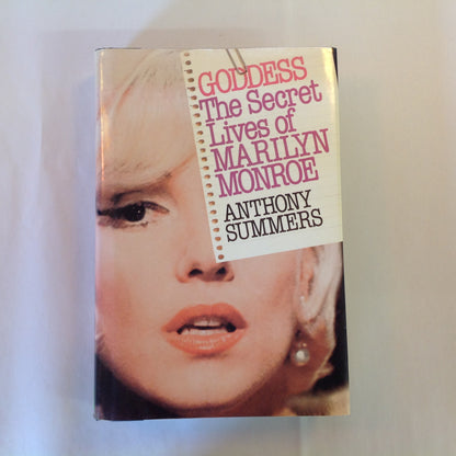 Vintage 1985 Hardcover Goddess: The Secret Lives of Marilyn Monroe Anthony Summers