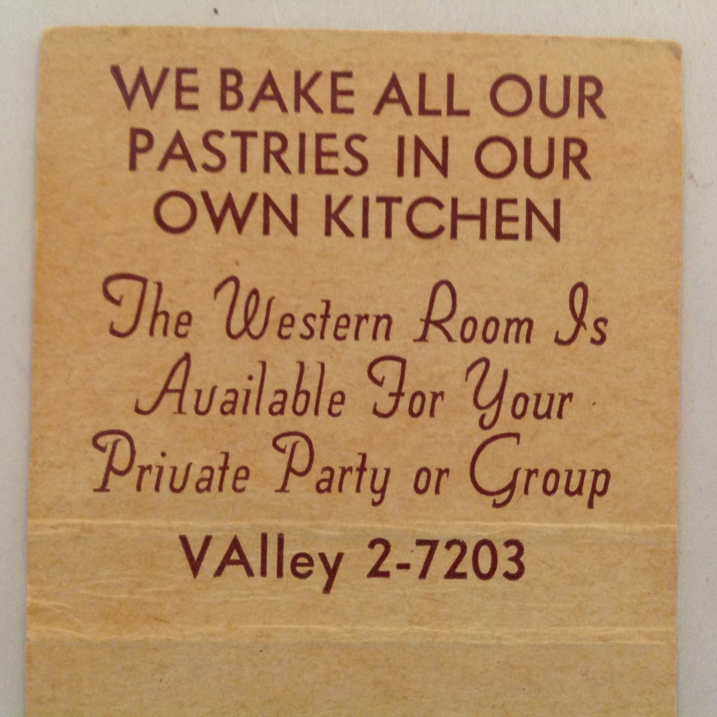 Vintage Matchbook Cover Cupid's Restaurant Detroit 13 Visit Our New Western Room MI