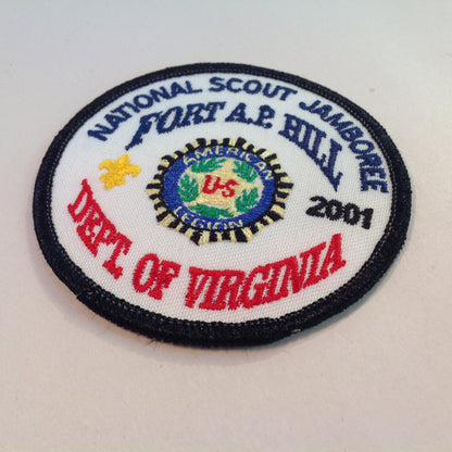 Vintage Boy Scouts of America BSA Patch 2001 Fort AP Hill National Jamboree VA