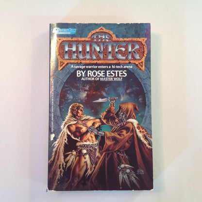 Vintage 1990 Mass Market Paperback The Hunter Rose Estes Questar Science Fiction First Edition