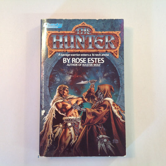 Vintage 1990 Mass Market Paperback The Hunter Rose Estes Questar Science Fiction First Edition