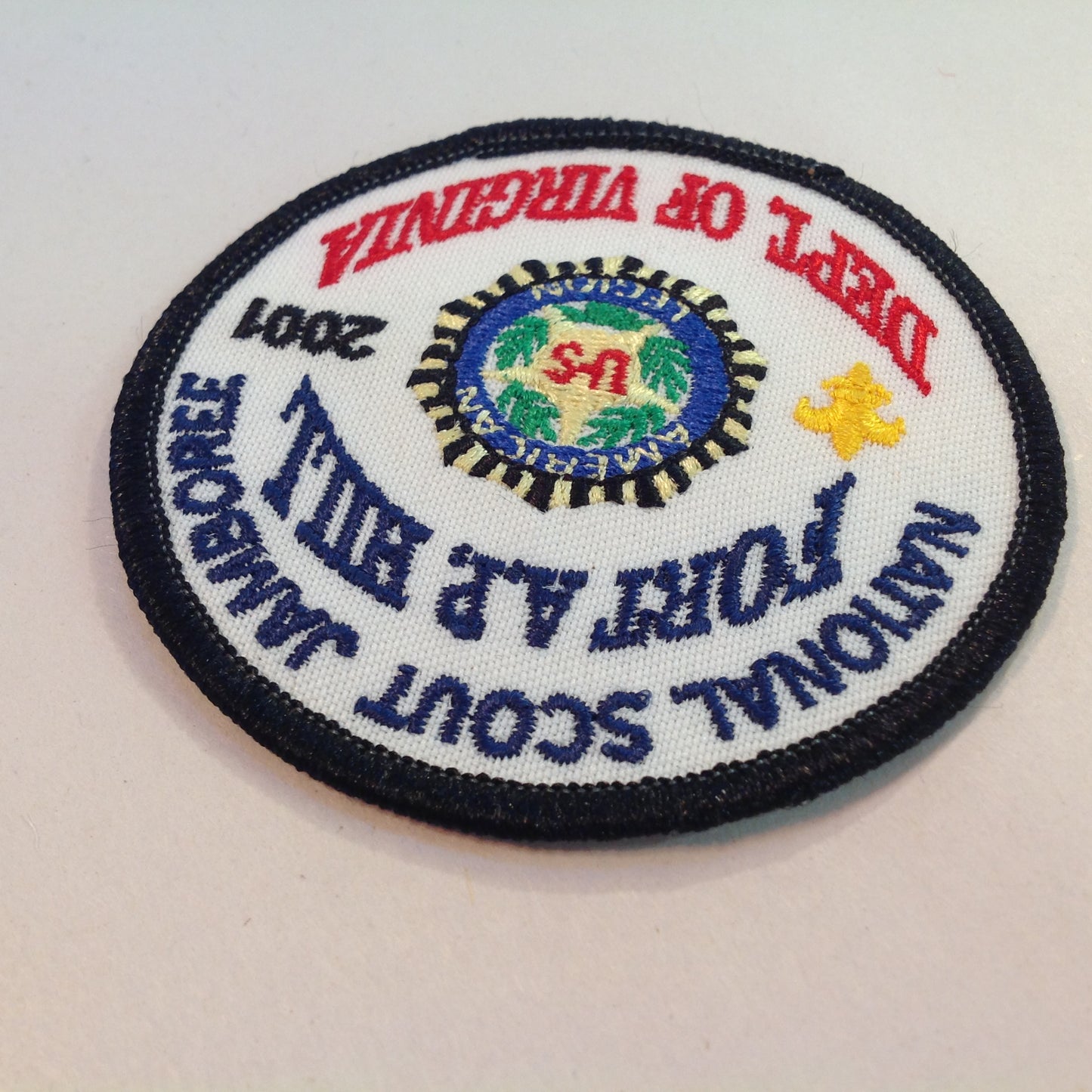 Vintage Boy Scouts of America BSA Patch 2001 Fort AP Hill National Jamboree VA