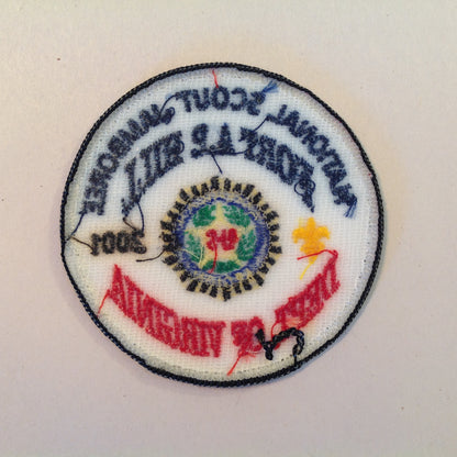 Vintage Boy Scouts of America BSA Patch 2001 Fort AP Hill National Jamboree VA