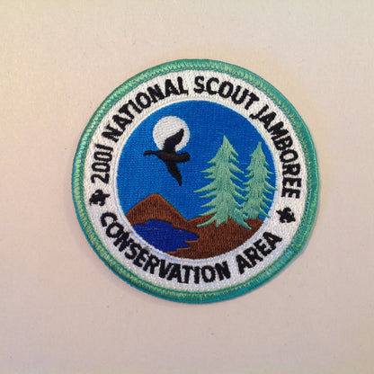 Vintage Boy Scouts of America BSA Patch 2001 National Jamboree Conservation Area