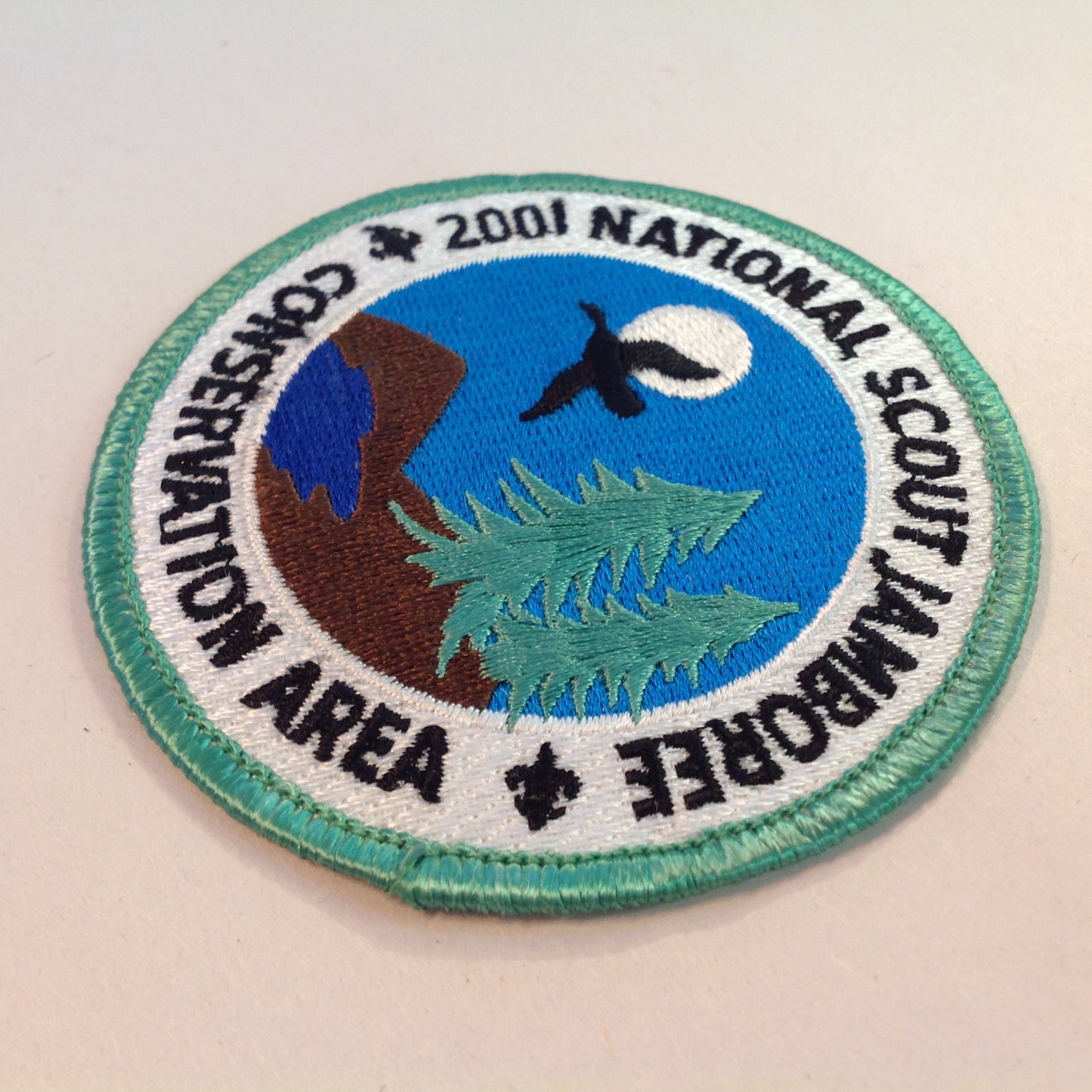 Vintage Boy Scouts of America BSA Patch 2001 National Jamboree Conservation Area