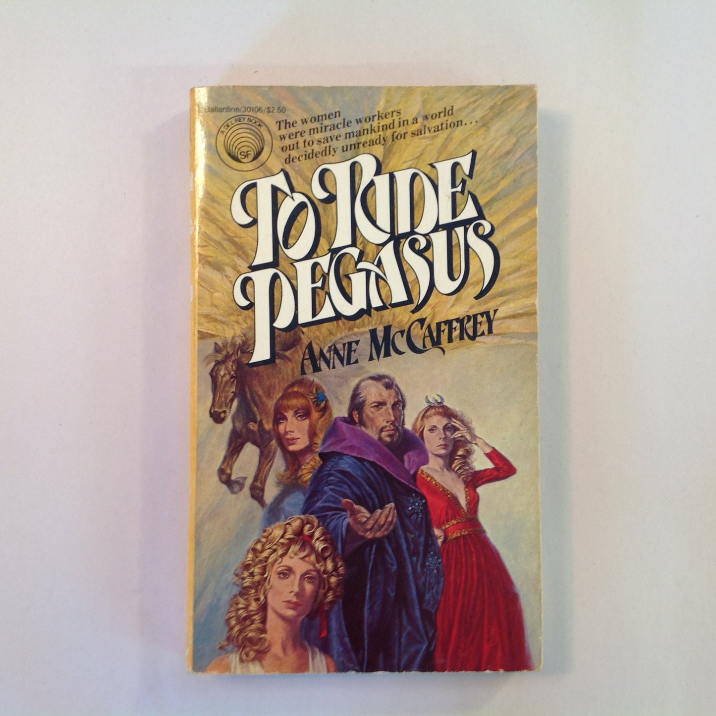 Vintage 1981 Mass Market Paperback To Ride Pegasus Anne McCaffrey