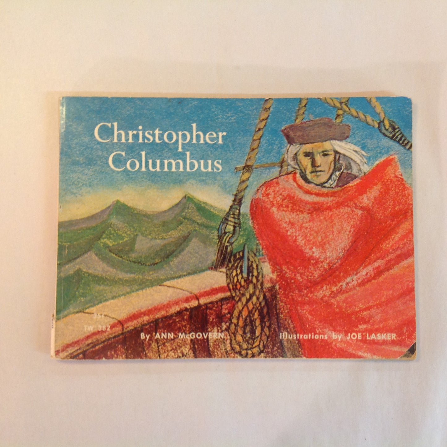 Vintage 1962 Paperback Christopher Columbus Ann McGovern Joe Lasker Scholastic Book Services