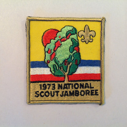 Vintage Boys Scouts of America BSA 1973 National Scout Jamboree Patch Sunset 73