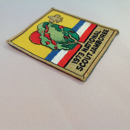 Vintage Boys Scouts of America BSA 1973 National Scout Jamboree Patch Sunset 73