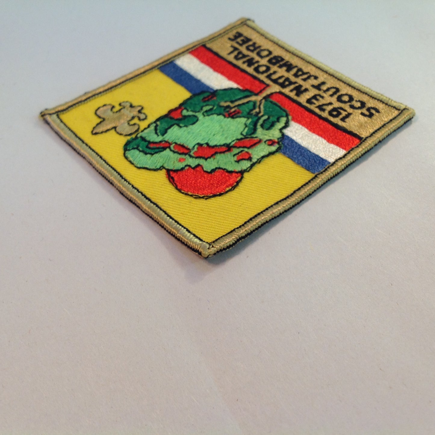 Vintage Boys Scouts of America BSA 1973 National Scout Jamboree Patch Sunset 73