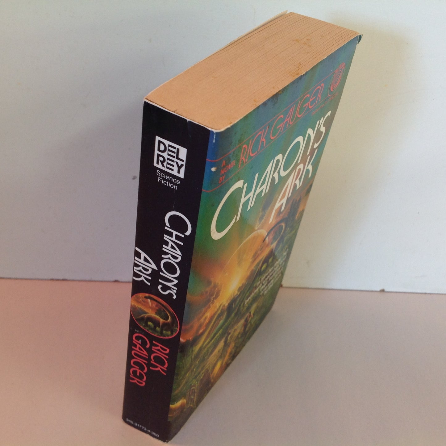 Vintage 1987 Mass Market Paperback Charon's Ark Rick Gauger First Edition