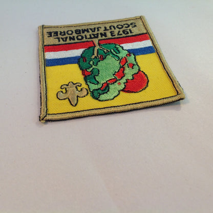 Vintage Boys Scouts of America BSA 1973 National Scout Jamboree Patch Sunset 73