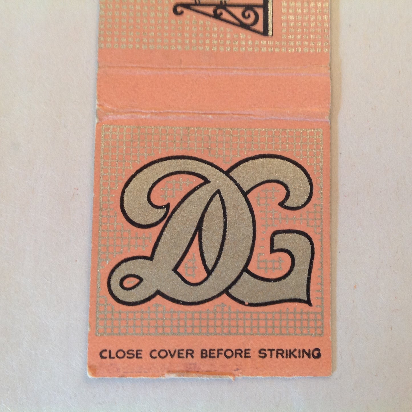 Vintage Matchbook Cover Devon Gables Tea Room Cocktail Lounge Bloomfield Hills MI