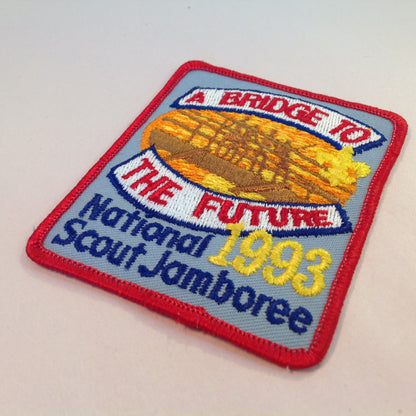 Vintage BSA Boy Scouts of America Patch 1993 National Jamboree A Bridge to the Future