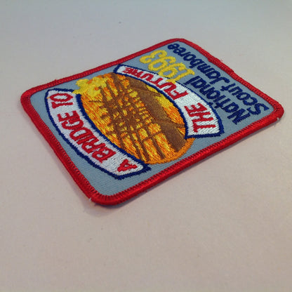 Vintage BSA Boy Scouts of America Patch 1993 National Jamboree A Bridge to the Future