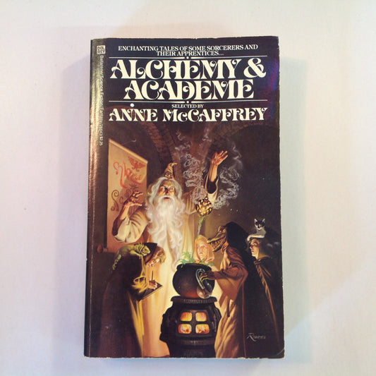 Vintage 1980 Mass Market Paperback Alchemy & Academie Anne McCaffrey, Editor First Edition