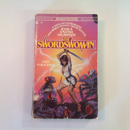 Vintage 1982 Mass Market Paperback The Swordswoman Jessica Amanda Salmonson TOR First Edition