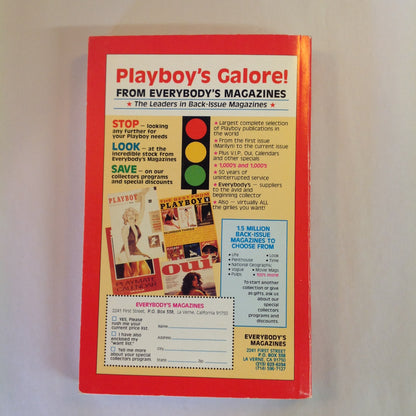 Vintage 1984 Trade Paperback The Playboy Collectors Guide & Price List Sixth Edition Jack Bramble
