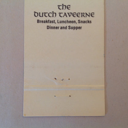 Vintage Matchbook Cover Old Bourbon Steak House Restaurant New York Hilton NYC