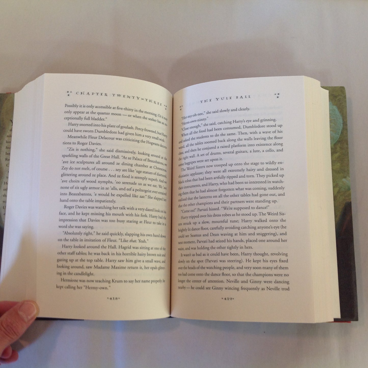 Vintage 2000 Hardcover Harry Potter and the Goblet of Fire J K Rowling First US Edition