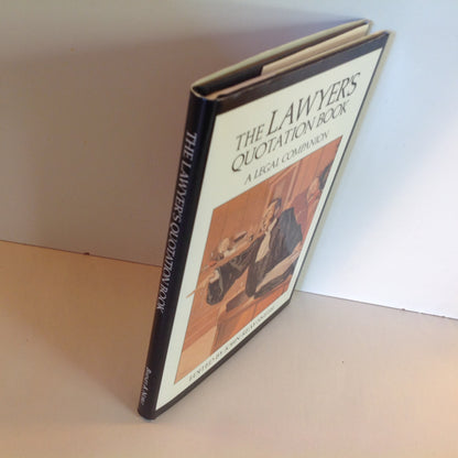 Vintage 1991 Hardcover Gift Book The Lawyer's Quotation Book: A Legal Companion John Reay-Smith