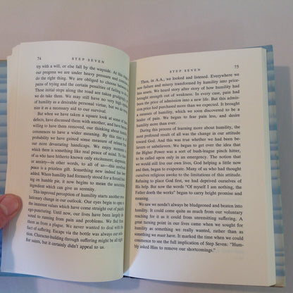 Vintage 1983 Hardcover Twelve Steps and Twelve Traditions Alcoholics Anonymous World Services