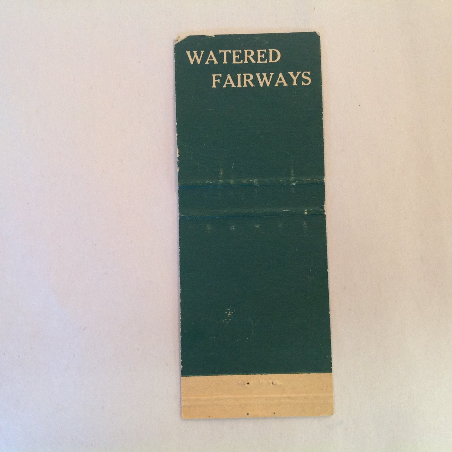 Vintage Matchbook Cover Maple Lane Golf Club Detroit Michigan Watered Fairways