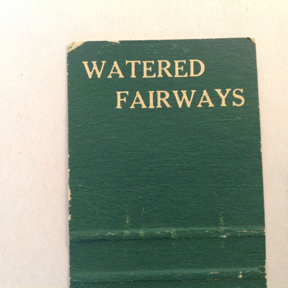 Vintage Matchbook Cover Maple Lane Golf Club Detroit Michigan Watered Fairways