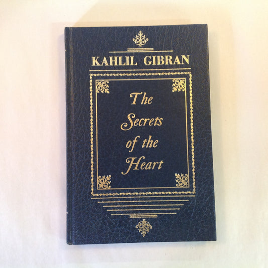 Vintage 1971 Hardcover The Secrets of the Heart Kahlil Gibran Wisdom Library