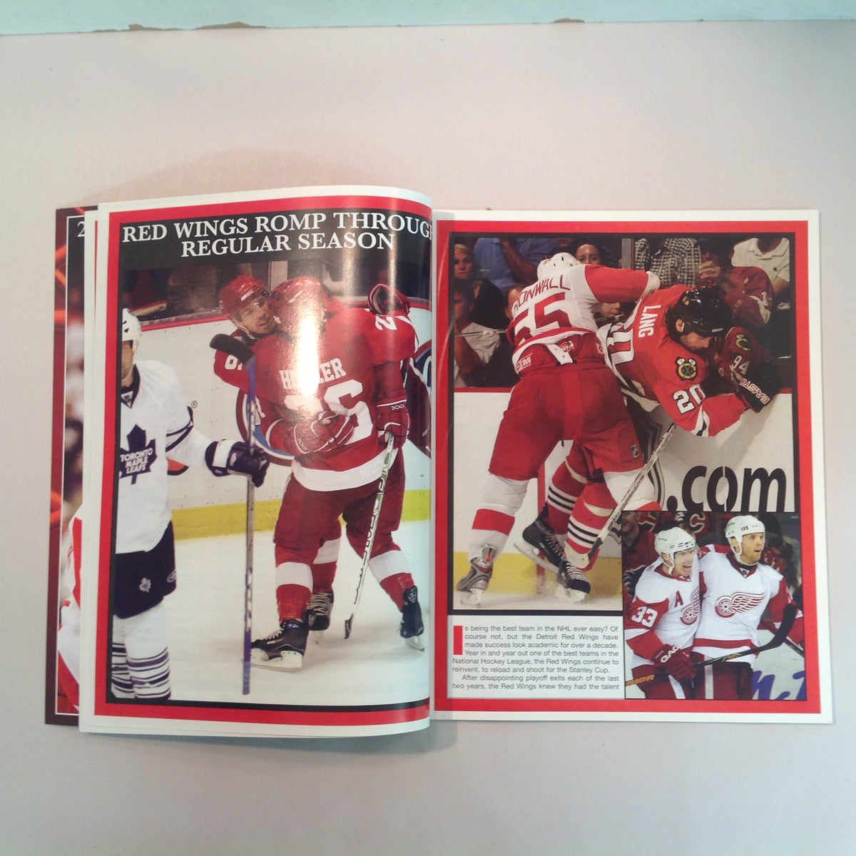 Vintage Detroit Red Wings 2008 Stanley Cup Champions Special Commemorative Issue