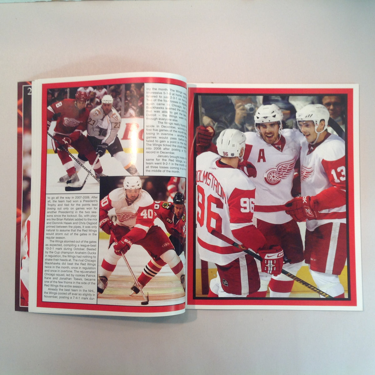 Vintage Detroit Red Wings 2008 Stanley Cup Champions Special Commemorative Issue