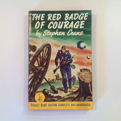 Vintage 1953 Mass Market Paperback The Red Badge of Courage Stephen Crane