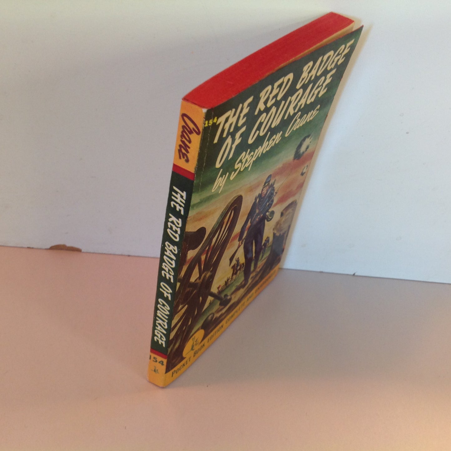 Vintage 1953 Mass Market Paperback The Red Badge of Courage Stephen Crane