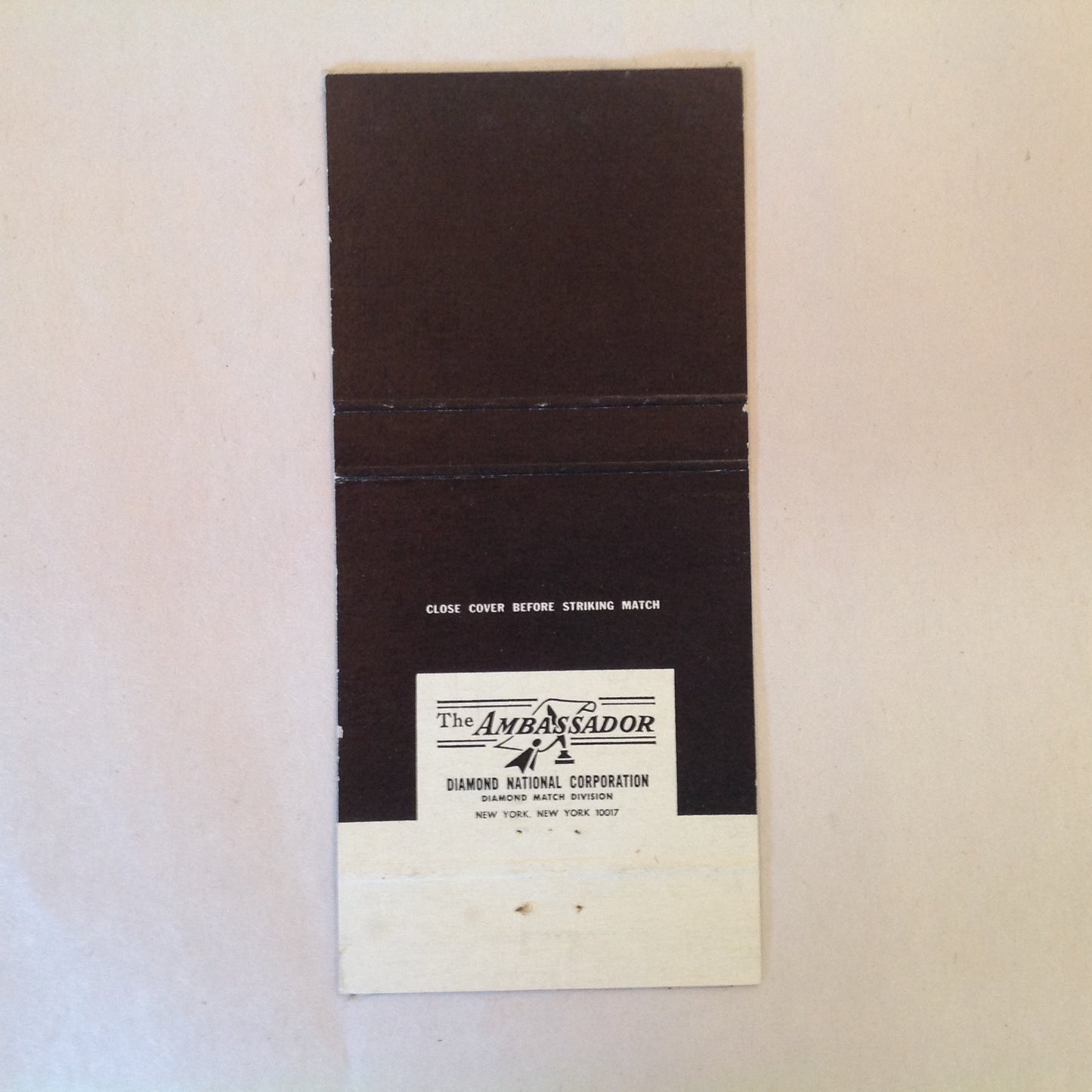 Vintage Matchbook Cover Gaslight Club Rue de Colisee Paris France Landmark Bar