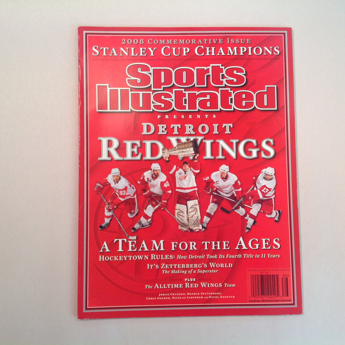 Vintage 2008 Sports Illustrated Presents Detroit Red Wings: A Team for the Ages