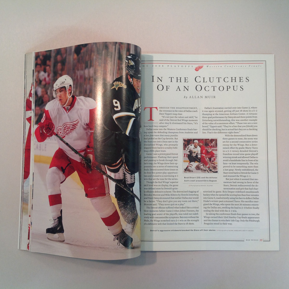 Vintage 2008 Sports Illustrated Presents Detroit Red Wings: A Team for the Ages