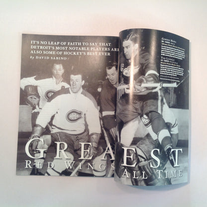 Vintage 2008 Sports Illustrated Presents Detroit Red Wings: A Team for the Ages