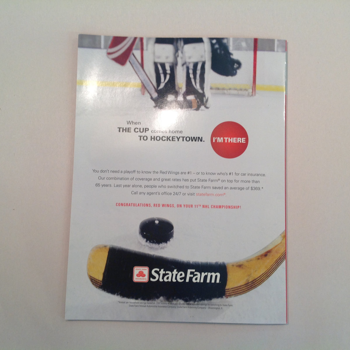 Vintage 2008 Sports Illustrated Presents Detroit Red Wings: A Team for the Ages
