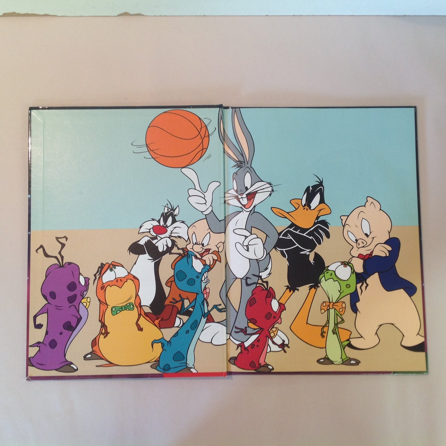 Vintage 1996 Hardcover Picture Book Space Jam Warner Bros Scholastic First Edition