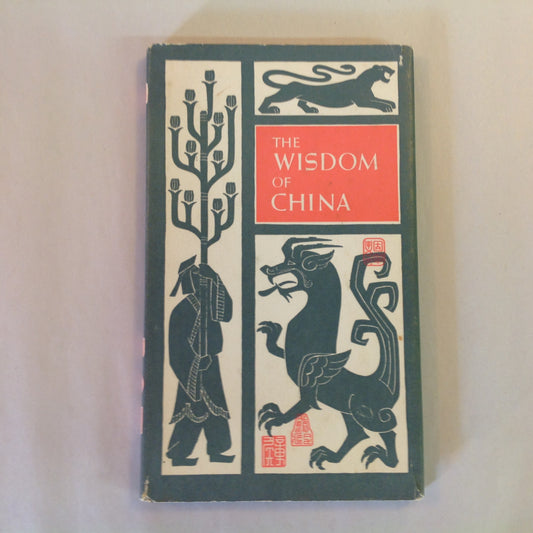 Vintage 1965 Hardcover Gift Book The Wisdom of China Peter Pauper Press