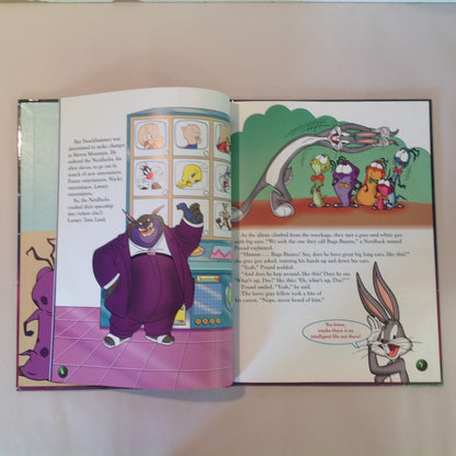 Vintage 1996 Hardcover Picture Book Space Jam Warner Bros Scholastic First Edition
