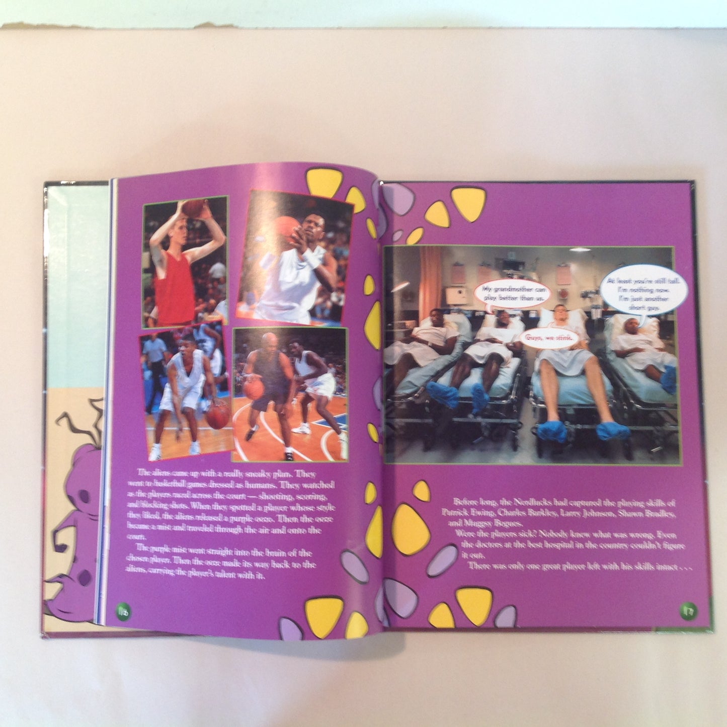 Vintage 1996 Hardcover Picture Book Space Jam Warner Bros Scholastic First Edition