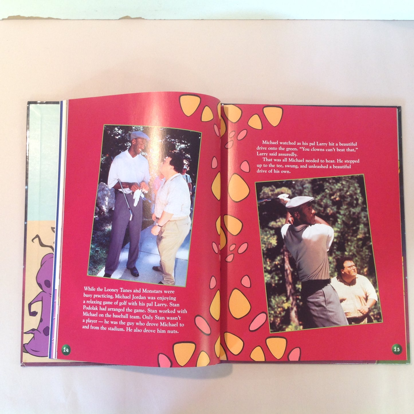 Vintage 1996 Hardcover Picture Book Space Jam Warner Bros Scholastic First Edition