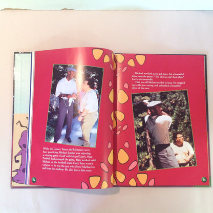 Vintage 1996 Hardcover Picture Book Space Jam Warner Bros Scholastic First Edition