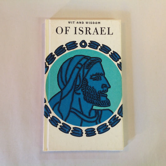 Vintage 1968 Hardcover Gift Book Wit and Wisdom of Israel Peter Pauper Press