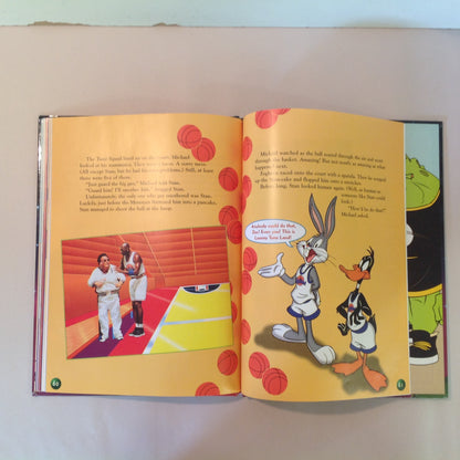 Vintage 1996 Hardcover Picture Book Space Jam Warner Bros Scholastic First Edition