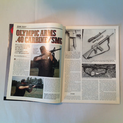 Vintage Winter 1991 Guns & Weapons For Law Enforcement Magazine New Taurus 92AF DAO 9mm Undercover Carry Gun Tests