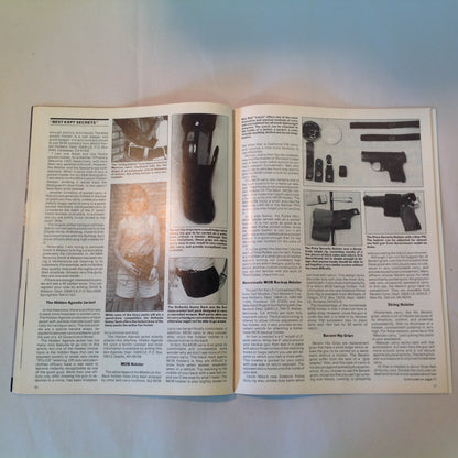 Vintage Winter 1991 Guns & Weapons For Law Enforcement Magazine New Taurus 92AF DAO 9mm Undercover Carry Gun Tests