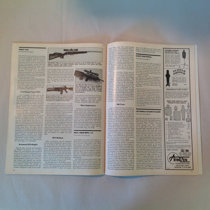 Vintage Winter 1991 Guns & Weapons For Law Enforcement Magazine New Taurus 92AF DAO 9mm Undercover Carry Gun Tests