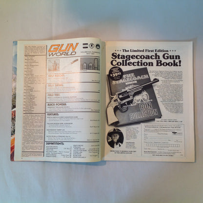 Vintage May 1981 Gun World Magazine Two New Magnums Bullet Casting North America's Toughest Hunting